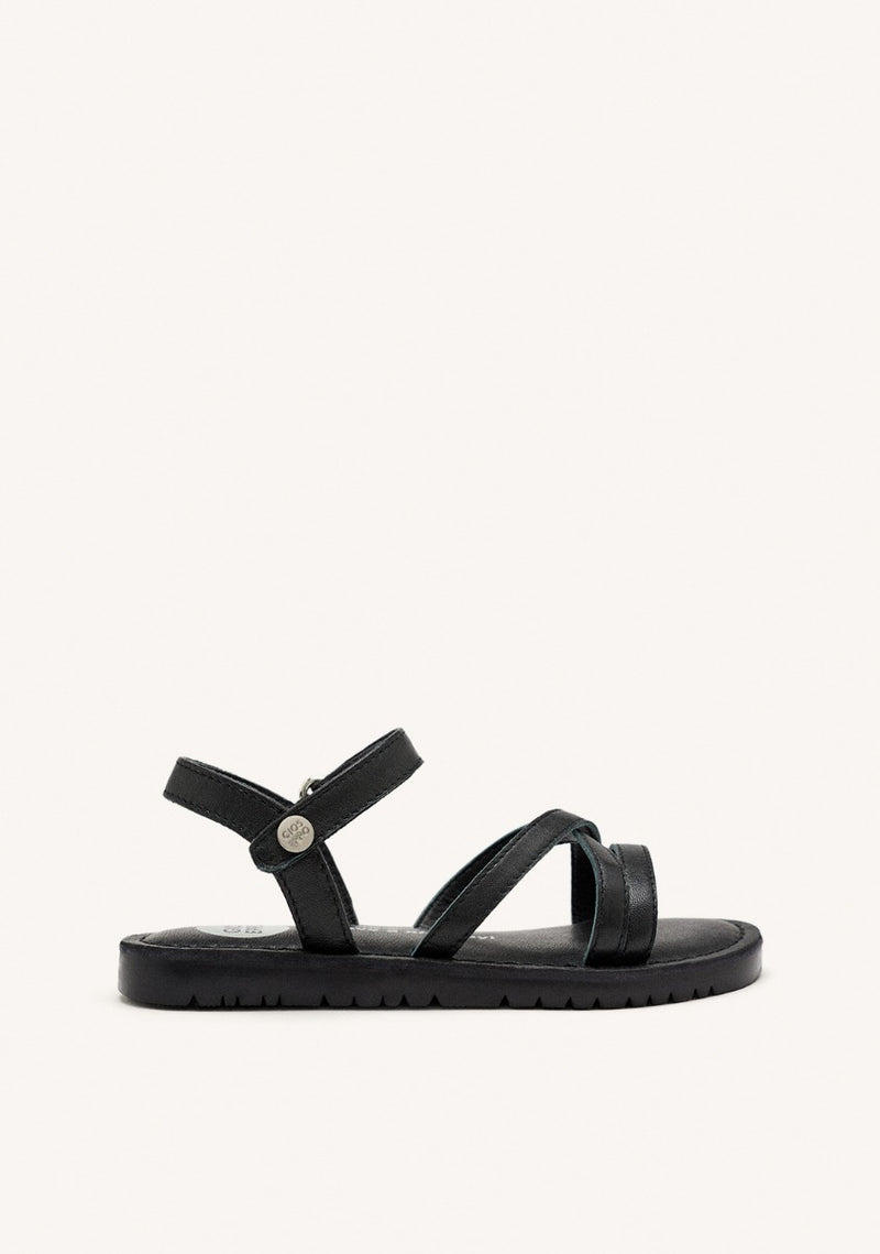 LEATHER STRAP SANDALS TOLLAND
