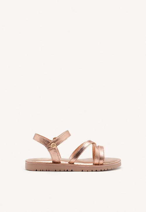 LEATHER STRAP SANDALS TOLLAND