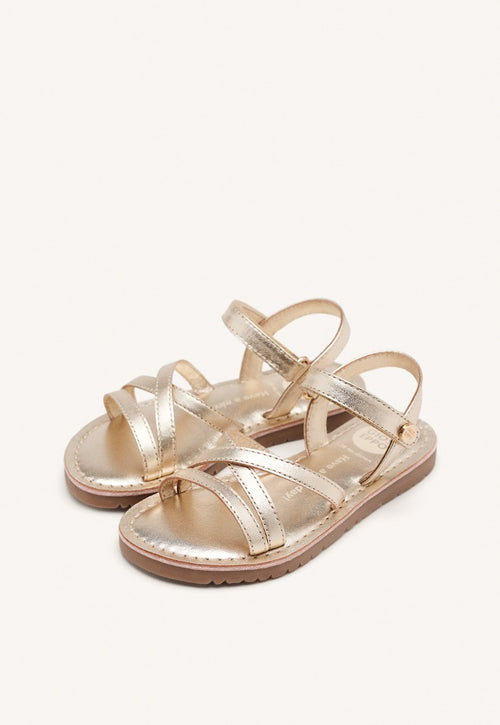 LEATHER STRAP SANDALS TOLLAND