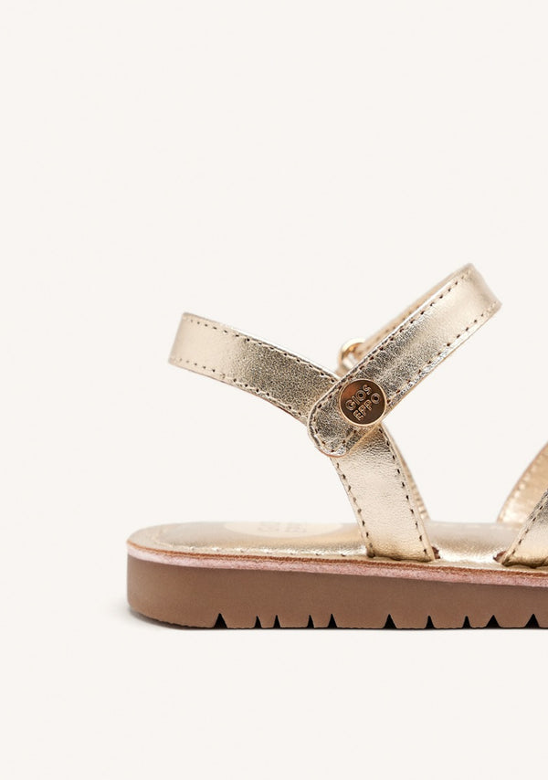 LEATHER STRAP SANDALS TOLLAND