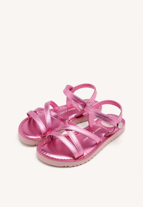 LEATHER STRAP SANDALS TOLLAND