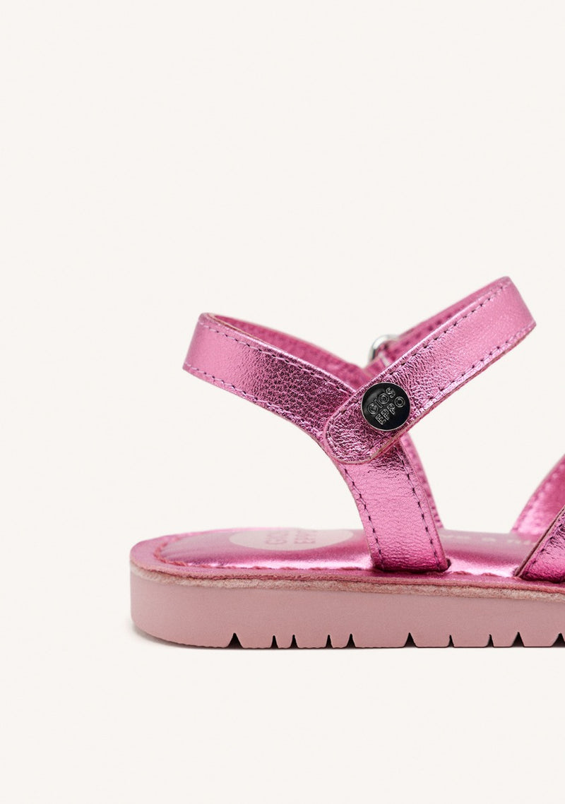 LEATHER STRAP SANDALS TOLLAND