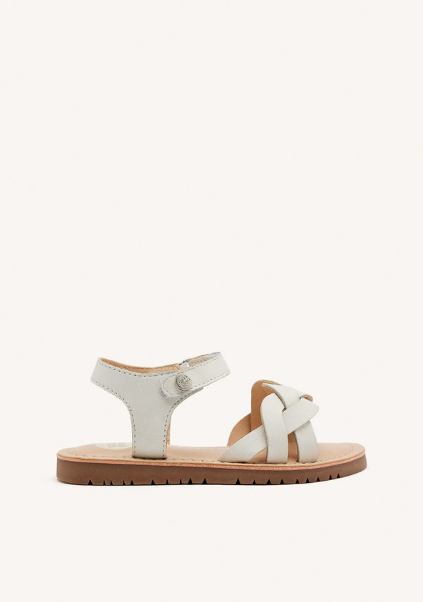 BRAIDED LEATHER SANDALS ROWLEY