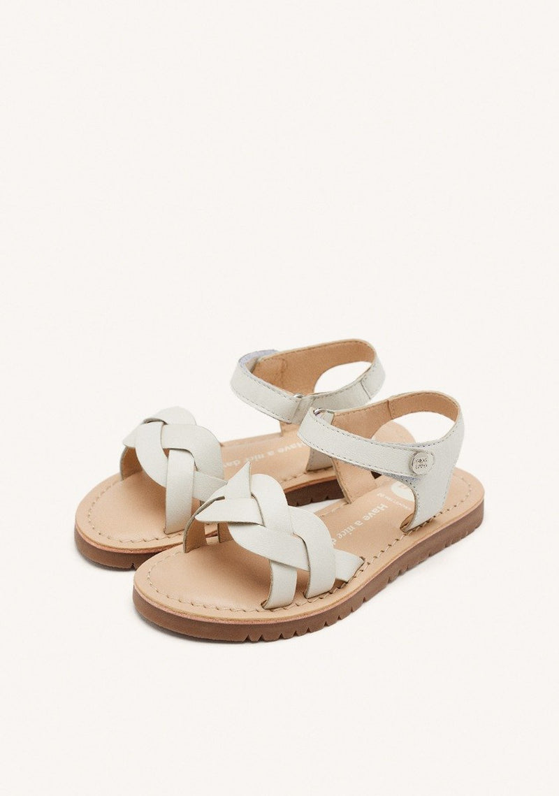BRAIDED LEATHER SANDALS ROWLEY