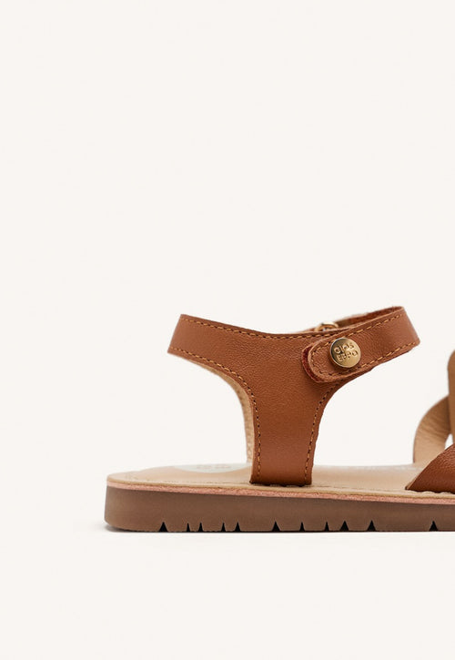 BRAIDED LEATHER SANDALS ROWLEY
