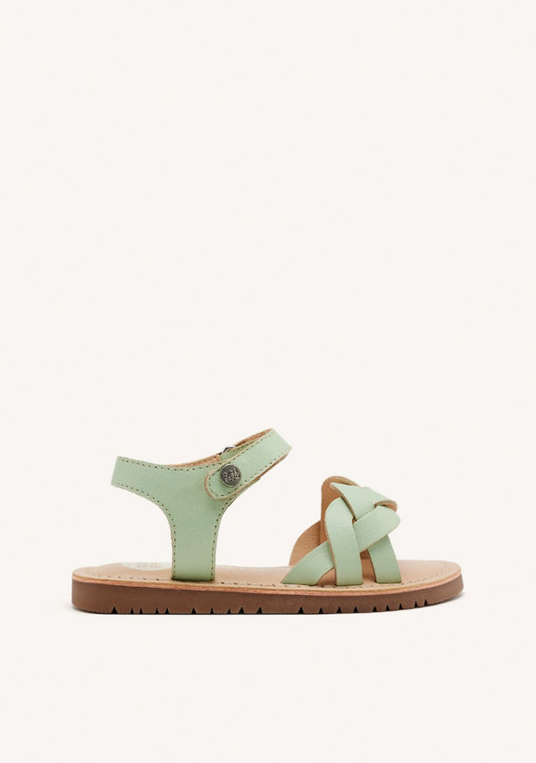 BRAIDED LEATHER SANDALS ROWLEY