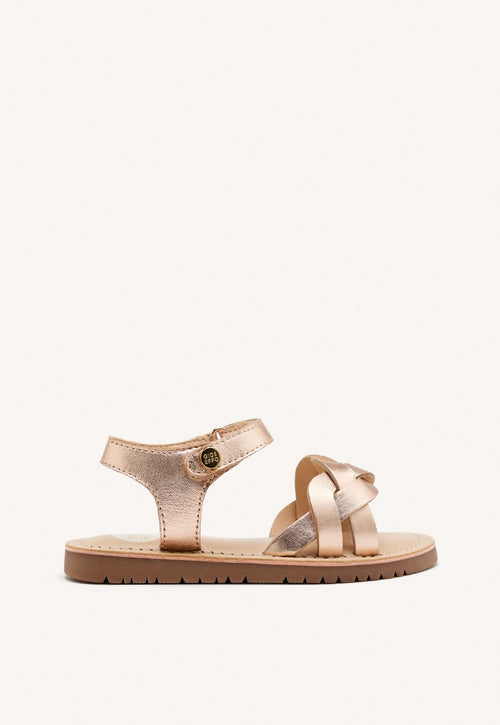 BRAIDED LEATHER SANDALS ROWLEY