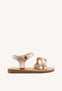 BRAIDED LEATHER SANDALS ROWLEY