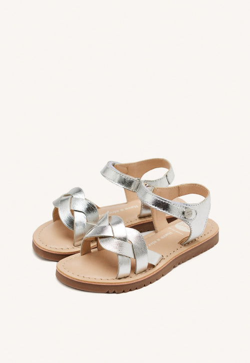 BRAIDED LEATHER SANDALS ROWLEY