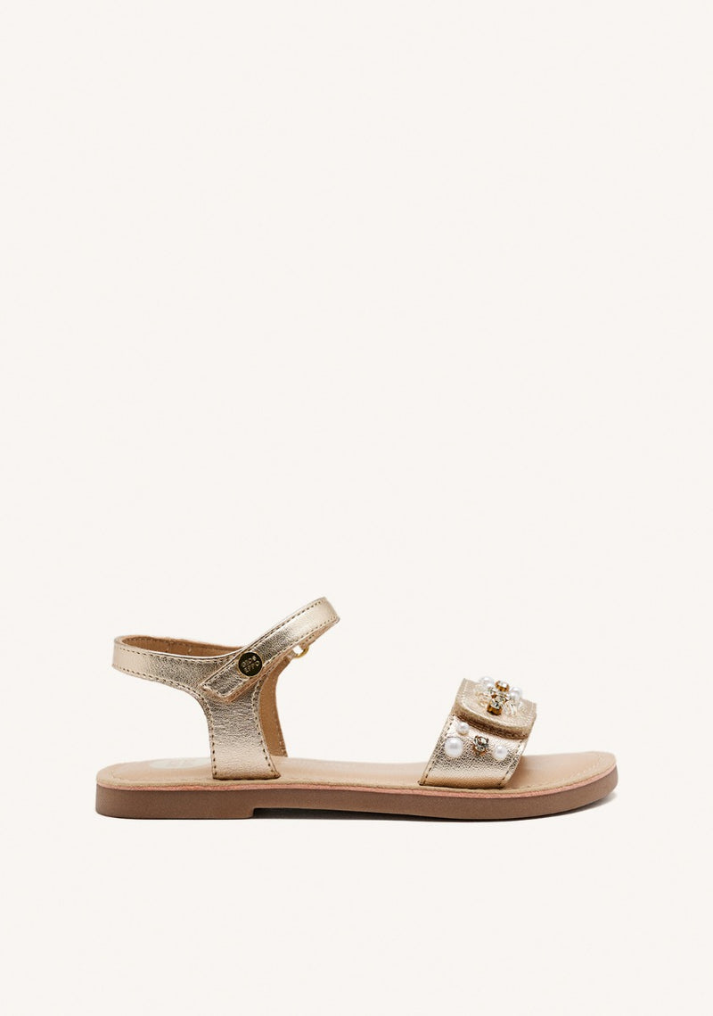 LEOPARD LEATHER SANDALS BRIDGTON