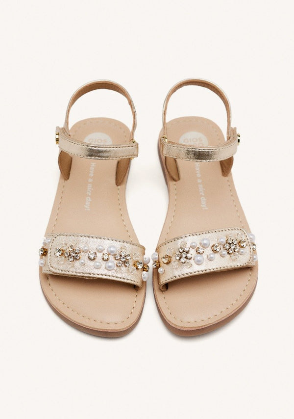 LEOPARD LEATHER SANDALS BRIDGTON