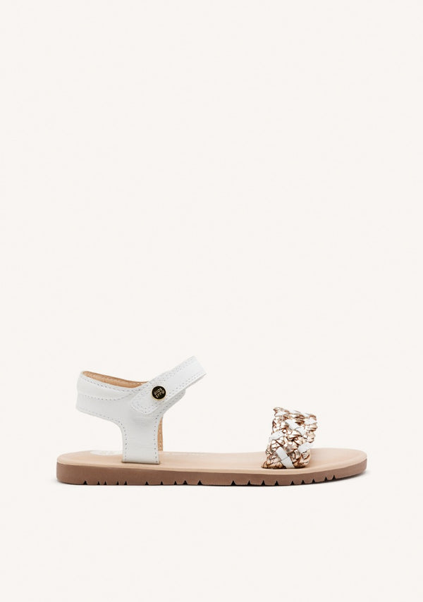BRAIDED LEATHER SANDALS LEMINGTON