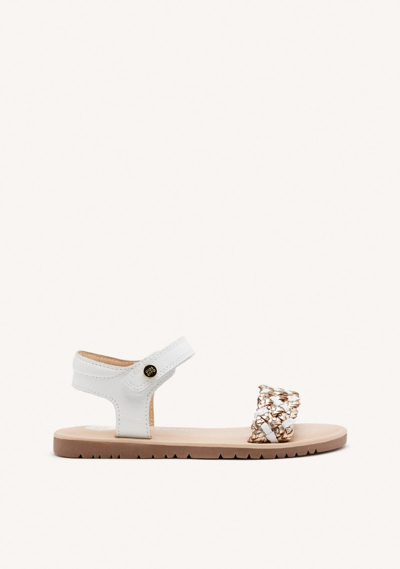BRAIDED LEATHER SANDALS LEMINGTON