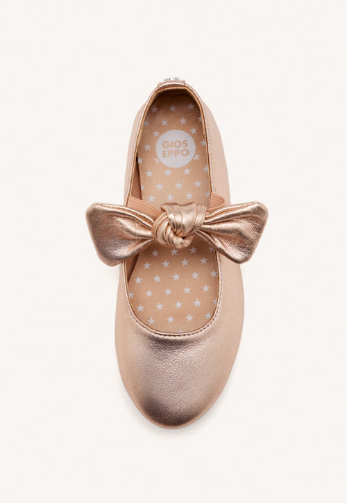 LEATHER MARY-JANE BALLET FLATS BOW ERROL