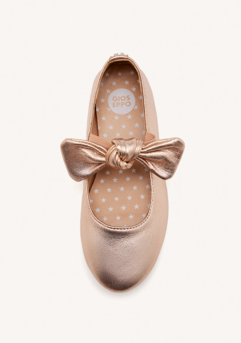 LEATHER MARY-JANE BALLET FLATS BOW ERROL
