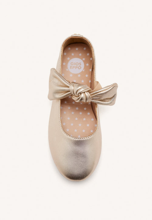 LEATHER MARY-JANE BALLET FLATS BOW ERROL