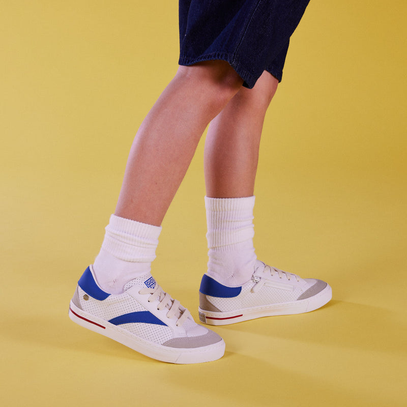 Sneakers azules con detalle en el lateral para niño juvisy
